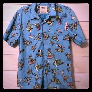 RARE VANS BUTTON DOWN SHIRT
